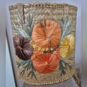 Vintage straw bag